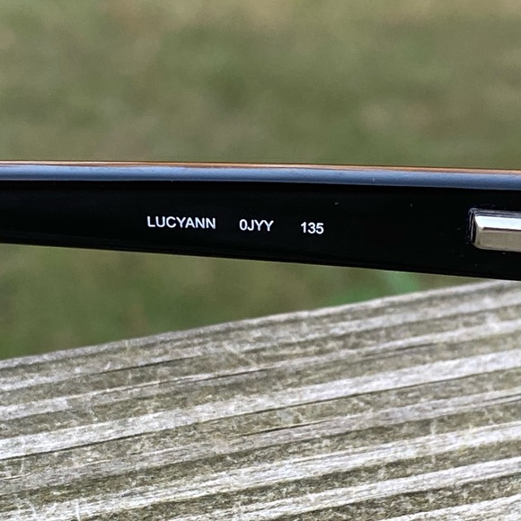 Kate Spade Lucyann glasses frames black tortoise fade 51[]16 135 - Picture 6 of 10